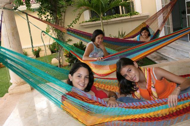 Mexico Hangmat Enkel Multicolor